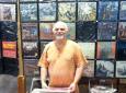 Craig Moore at his booth